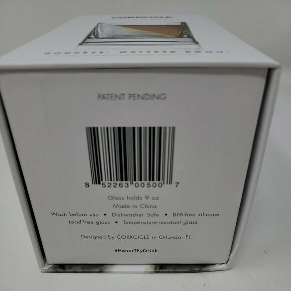 New Corkcicle Whiskey Wedge Square Cocktail Glass Ice Wedge for Bourbon & Water - Picture 12 of 12